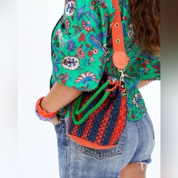 Clare V Betty Bag top handles crochet D rings - Picture 14 of 14